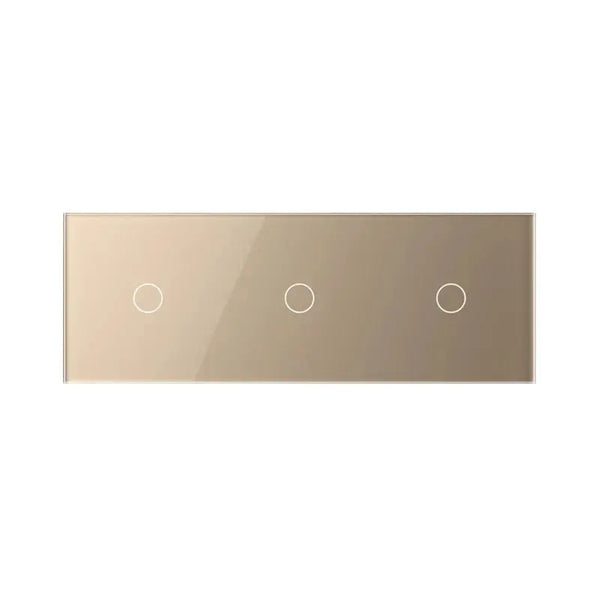 Livolo | Goud | 1+1+1 | Dimmer | Smart Home Livolo Nederland B.V.