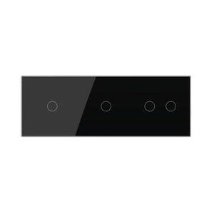 Livolo | Zwart | 1+1+2 | Aan/Uit | Schakelaar | Smart Home Livolo Nederland B.V.