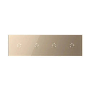 Livolo | Goud | 1+1+1+1 | Dimmer | Smart Home Livolo Nederland B.V.