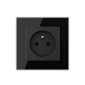 Livolo | Zwart | SR | Wandcontactdoos | Type FR Livolo Nederland
