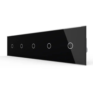 Livolo | Zwart | 1+1+1+1+1 | Dimmer | Smart Home Livolo Nederland B.V.