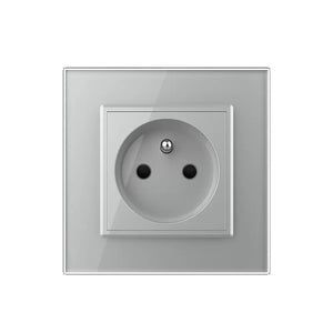 Livolo | Grijs | SR | Wandcontactdoos | Type FR Livolo Nederland