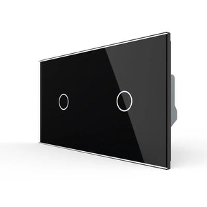 Livolo | Zwart | 1+1 | Aan/Uit | Schakelaar | Smart Home Livolo Nederland B.V.