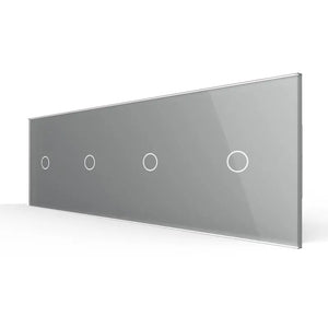 Livolo | Grijs | 1+1+1+1 | Dimmer | Smart Home Livolo Nederland B.V.