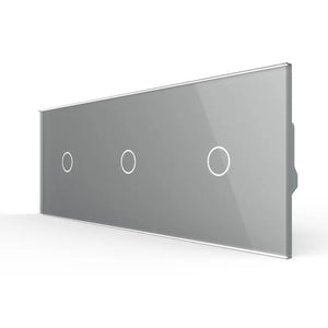 Livolo | Grijs | 1+1+1 | Aan/Uit | Wisselschakelaar | Smart Home Livolo Nederland B.V.