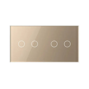 Livolo | Goud | 2+2 | Zonwering | Schakelaar | Smart Home Livolo Nederland B.V.