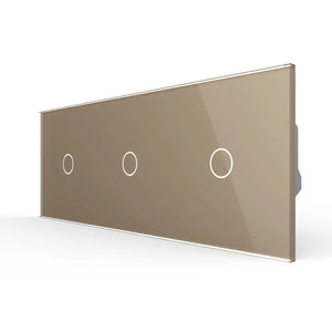 Livolo | Goud | 1+1+1 | Aan/Uit | Schakelaar | Smart Home Livolo Nederland B.V.