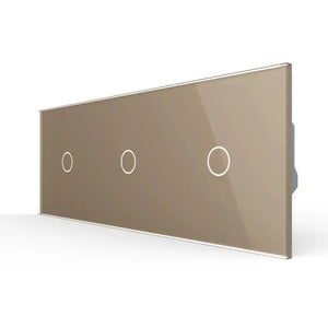 Livolo | Goud | 1+1+1 | Dimmer | Smart Home Livolo Nederland B.V.
