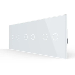Livolo | Wit | 2+2+2 | Aan/Uit | Wisselschakelaar | Smart home Livolo Nederland B.V.