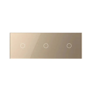 Livolo | Goud | 1+1+1 | Aan/Uit | Wisselschakelaar Livolo Nederland B.V.