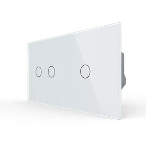 livolo-schakelmateriaal-touch-schakelaars-wit