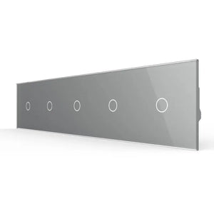 Livolo | Grijs | 1+1+1+1+1 | Dimmer | Smart Home Livolo Nederland B.V.