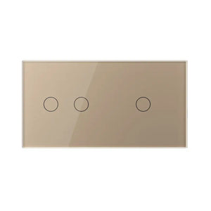 Livolo | Goud | 2+1 | Aan/Uit | Schakelaar | Smart Home Livolo Nederland B.V.