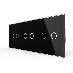 Livolo | Zwart | 2+2+2 | Aan/Uit | Wisselschakelaar Livolo Nederland B.V.