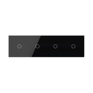 Livolo | Zwart | 1+1+1+1 | Dimmer | Smart Home Livolo Nederland B.V.