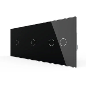 Livolo | Zwart | 1+1+2 | Aan/Uit | Schakelaar | Smart Home Livolo Nederland B.V.