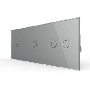 Livolo | Grijs | 1+1+2 | Aan/Uit | Schakelaar | Smart Home Livolo Nederland B.V.