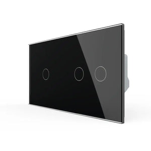 Livolo | Zwart | 1+2 | Aan/Uit | Schakelaar | Smart Home Livolo Nederland B.V.